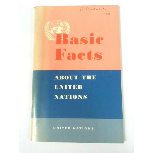 Vintage June 1966 Basic Facts About the United Nations - Picture 1 of 11